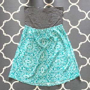 ROXY strapless dress